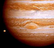 Jupiter und Mond Io