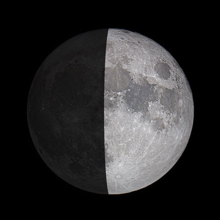 Mondphase: Erstes Viertel